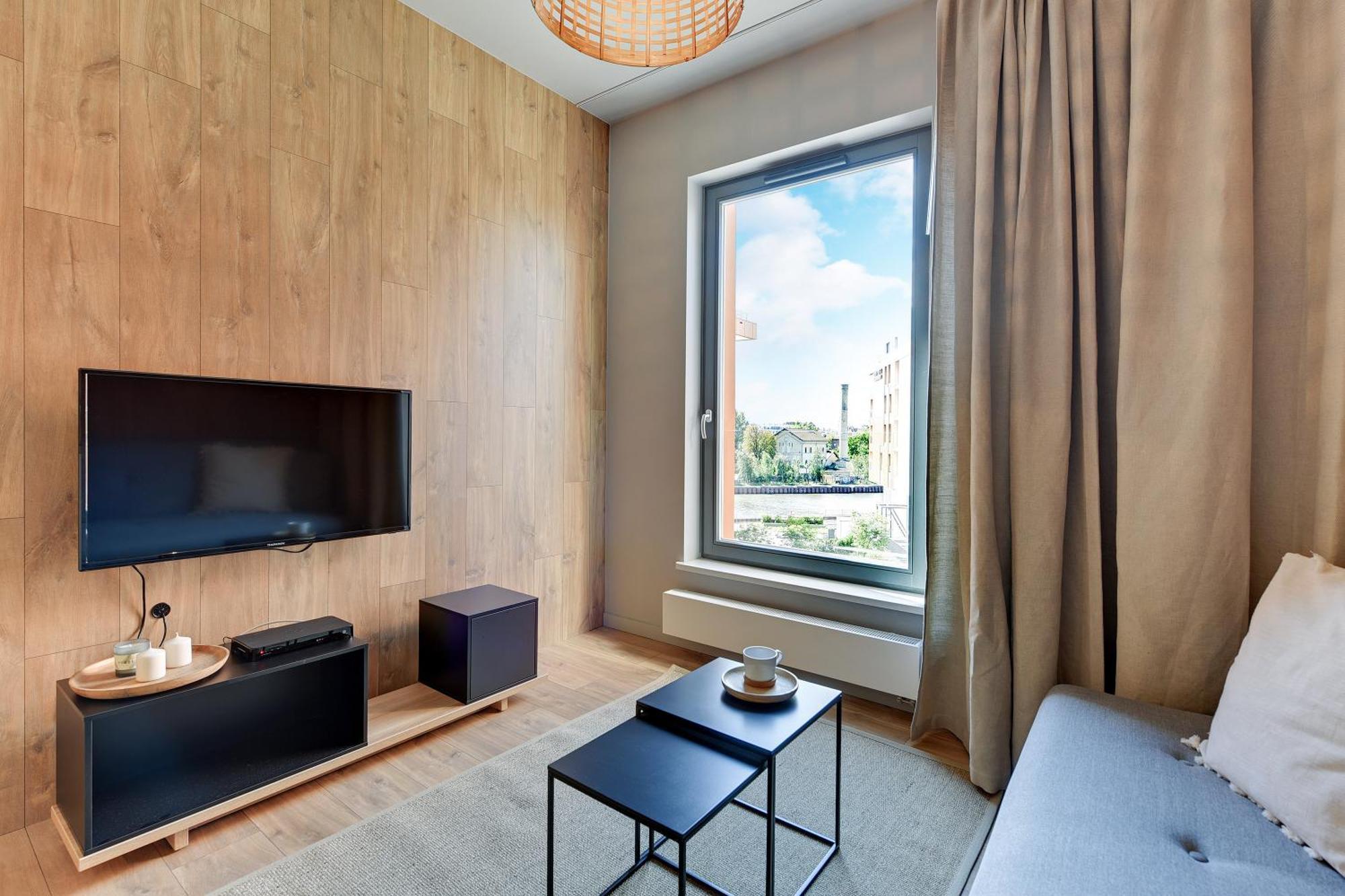 Blue Mandarin Riverside Gdansk Dış mekan fotoğraf